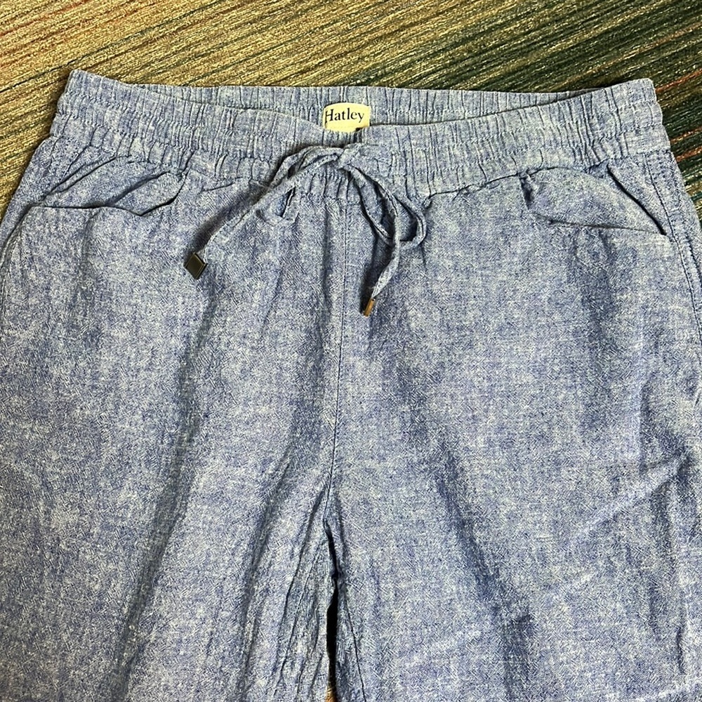 Hatley Womens Linen Pants Size S - Picture 3 of 9